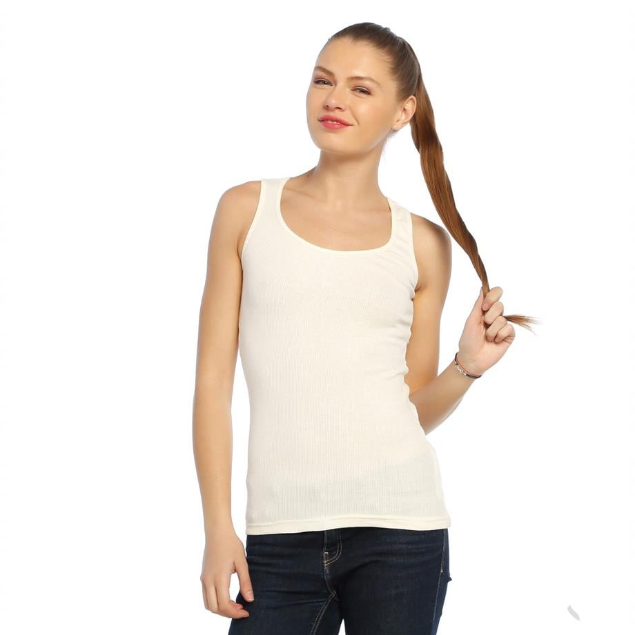 Kadın Krem Sporcu Atleti - BYN7008