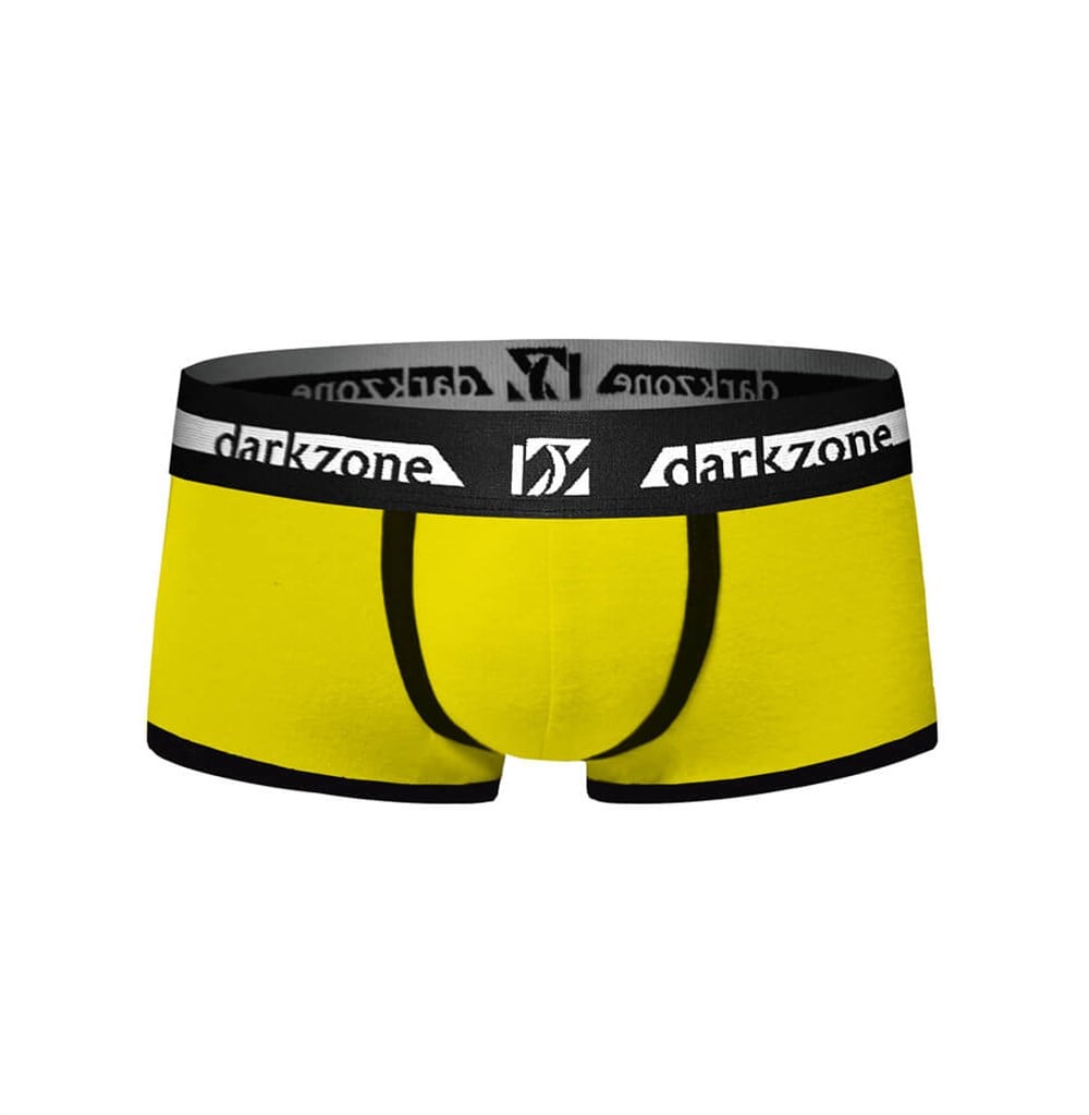 Biyeli Neon Sarı Erkek Boxer - DZN3221