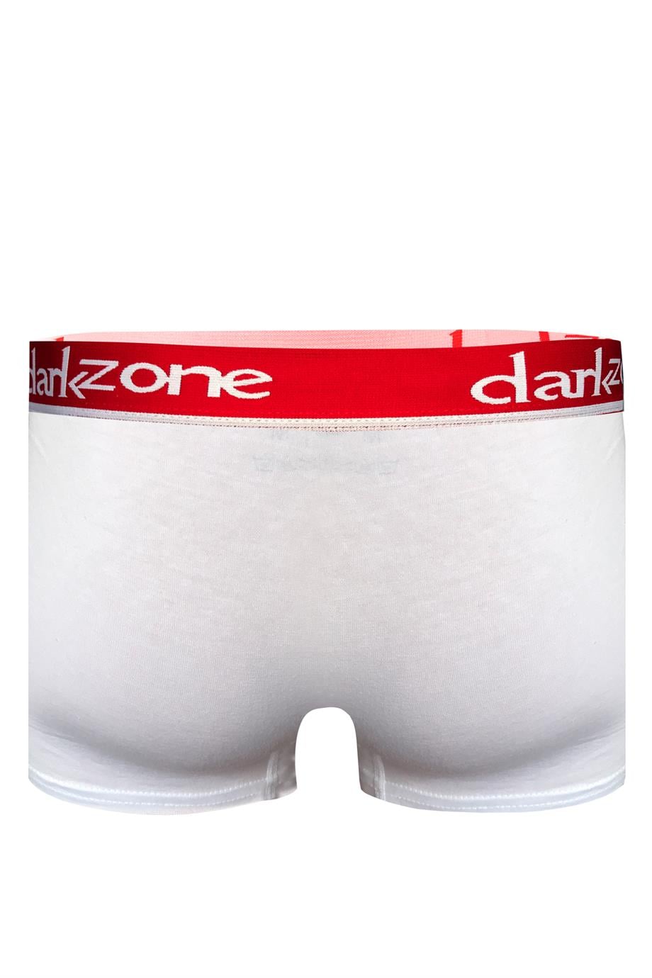 Klasik Önü Torbalı Beyaz Erkek Boxer - DZN2322