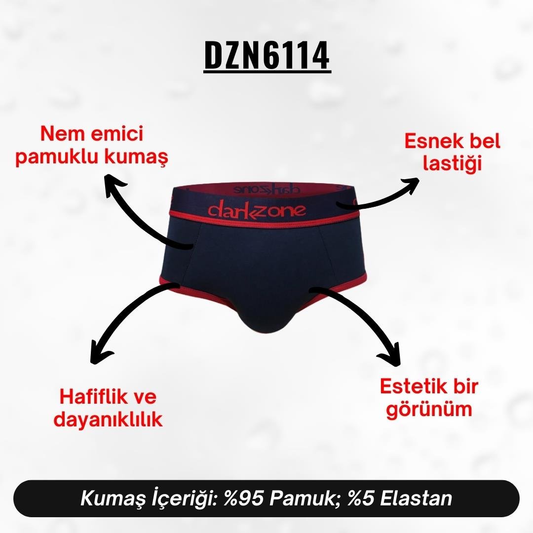 Lacivert Hipster Erkek Slip - DZN6114