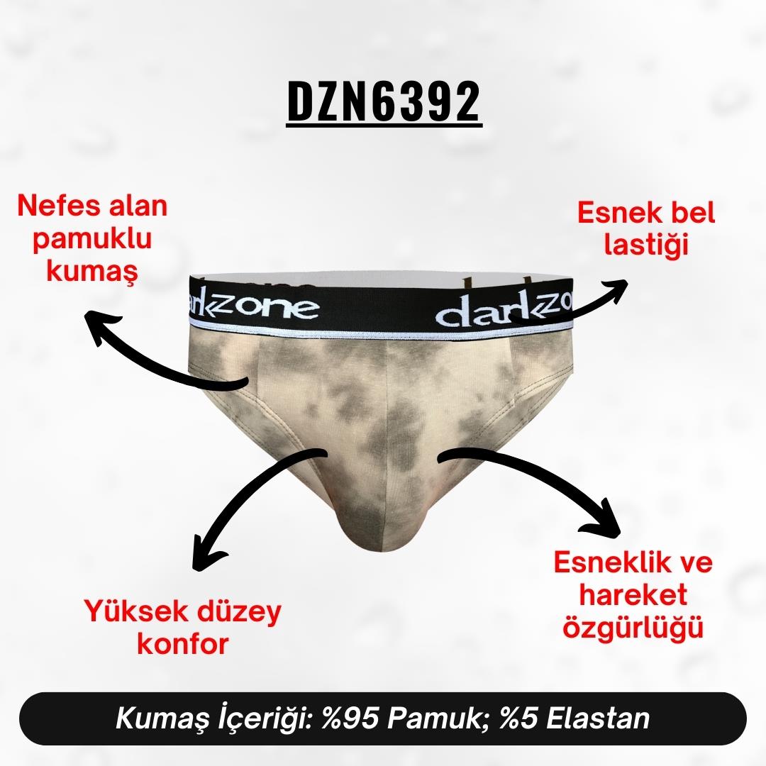 Lastikli Desenli Erkek Slip - DZN6392