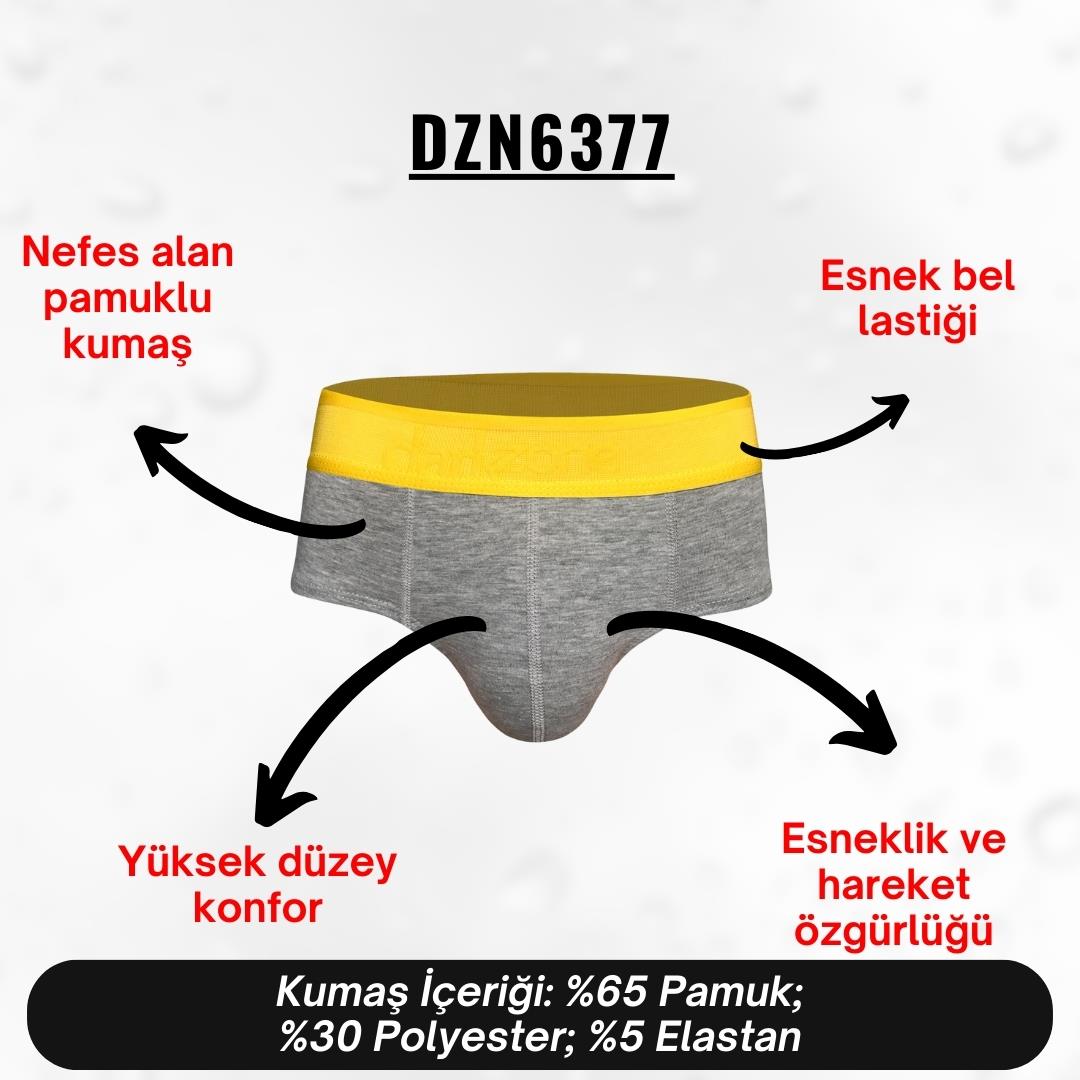 Lastikli Gri Erkek Slip - DZN6377