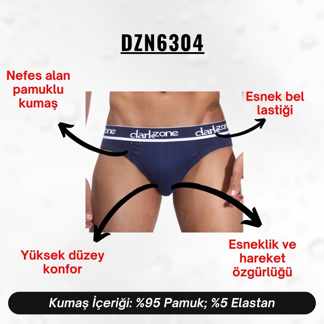 Lastikli Lacivert Erkek Slip - DZN6304