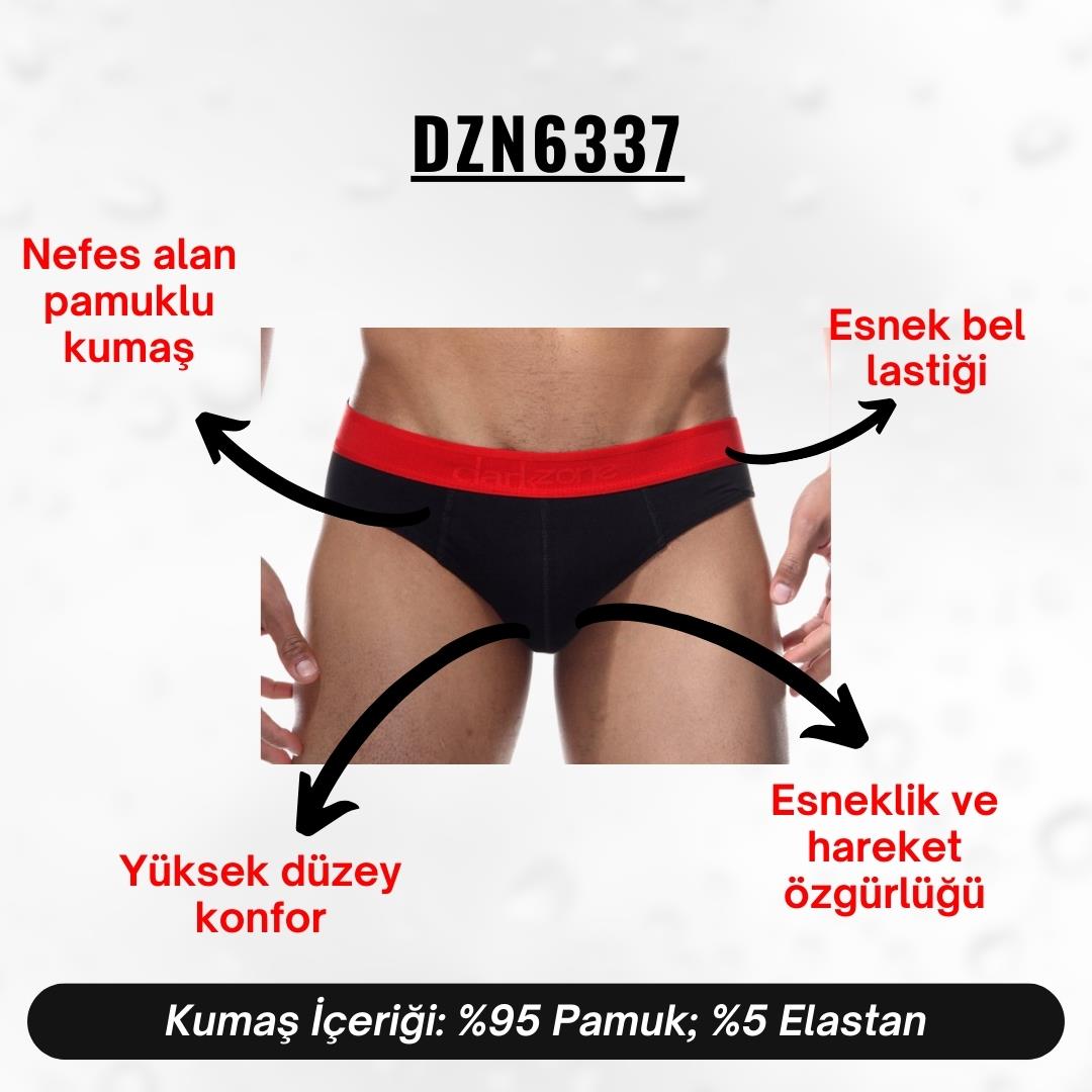 Lastikli Siyah Erkek Slip - DZN6337