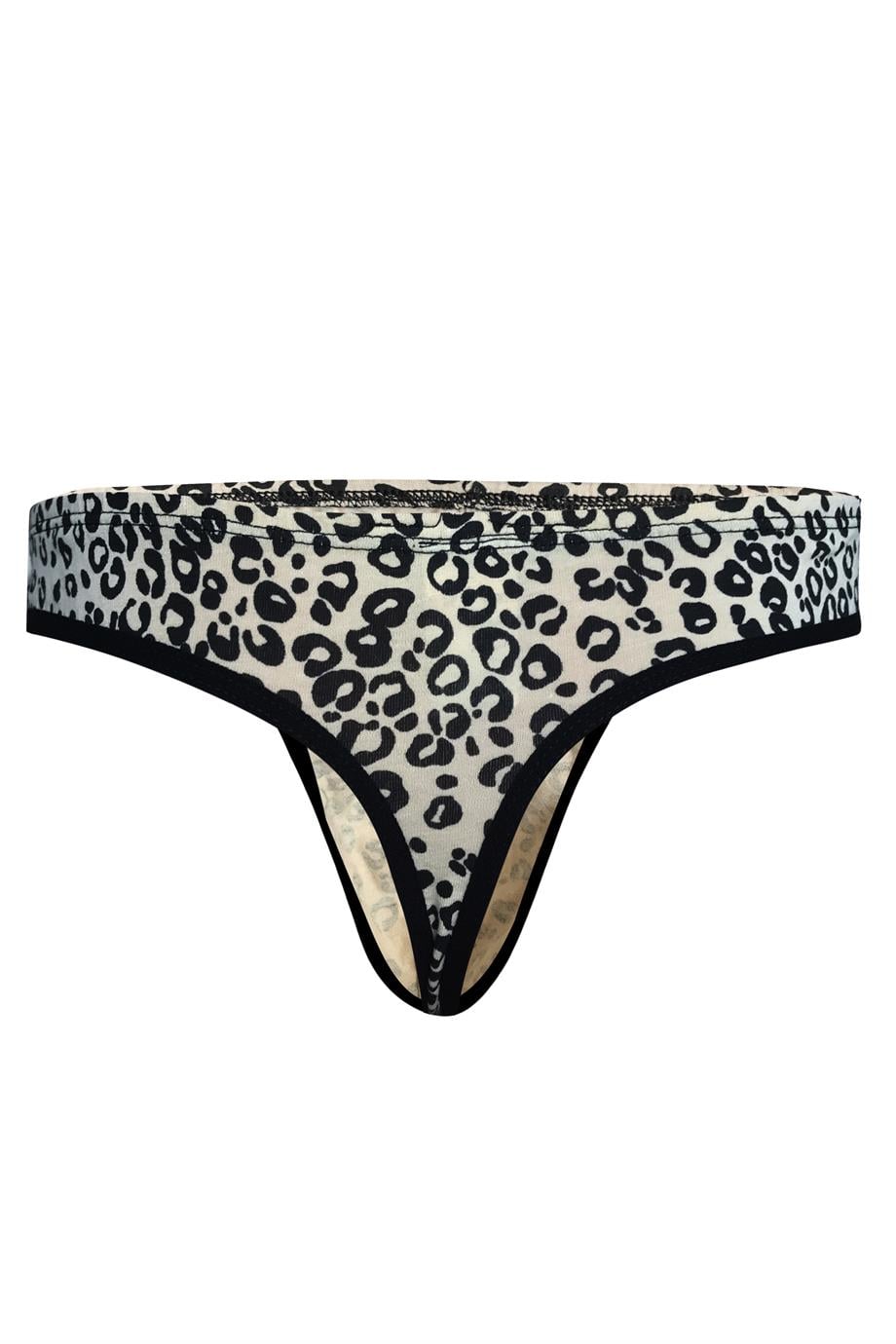 Leopar Desenli Erkek Tanga - DZN6637
