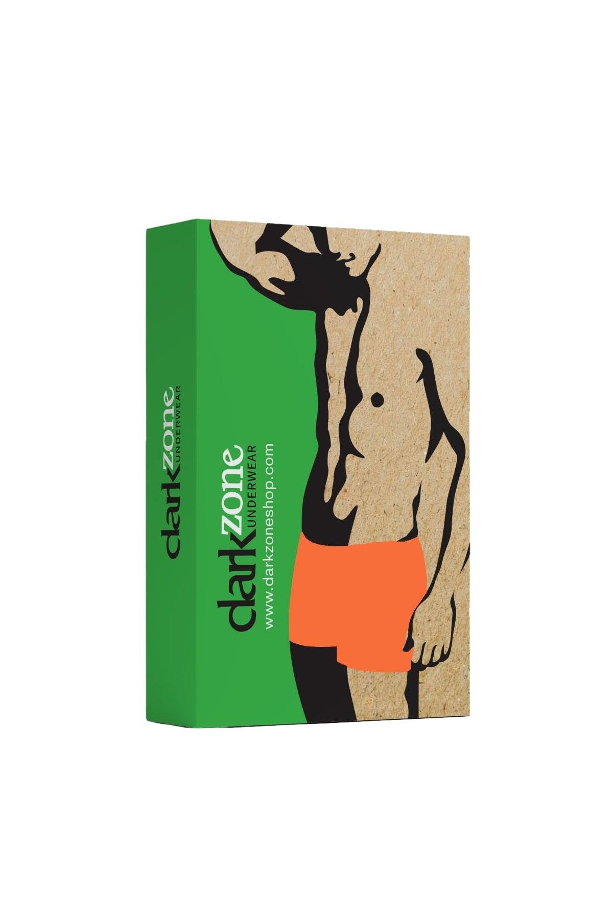 Neon Turuncu Erkek Boxer - DZN2035