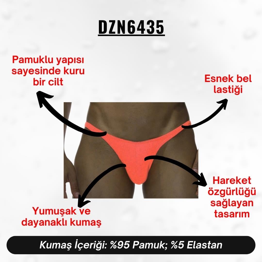 Neon Turuncu Erkek Slip - DZN6435