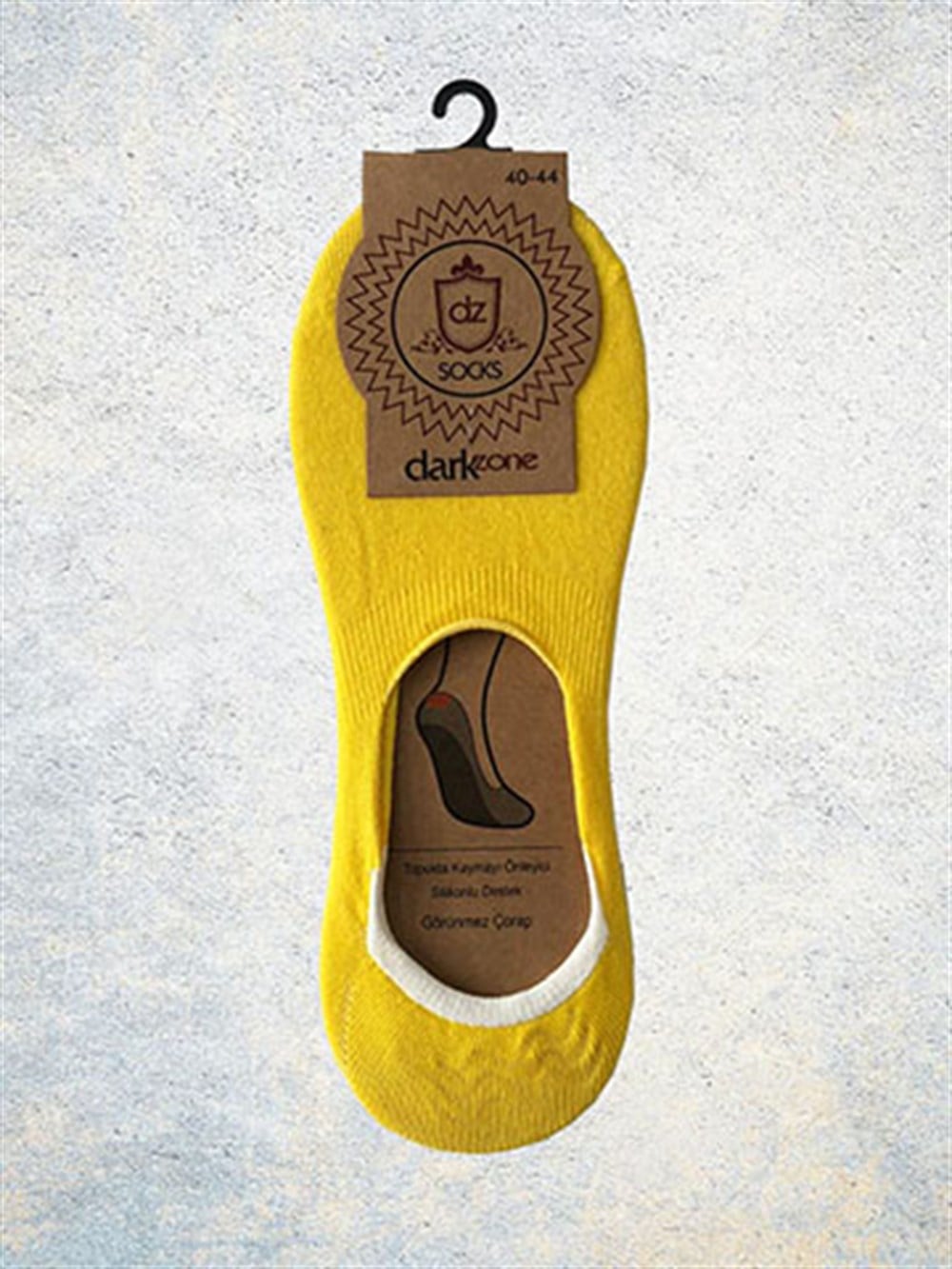 Sarı Babet Çorap - DZCP0009