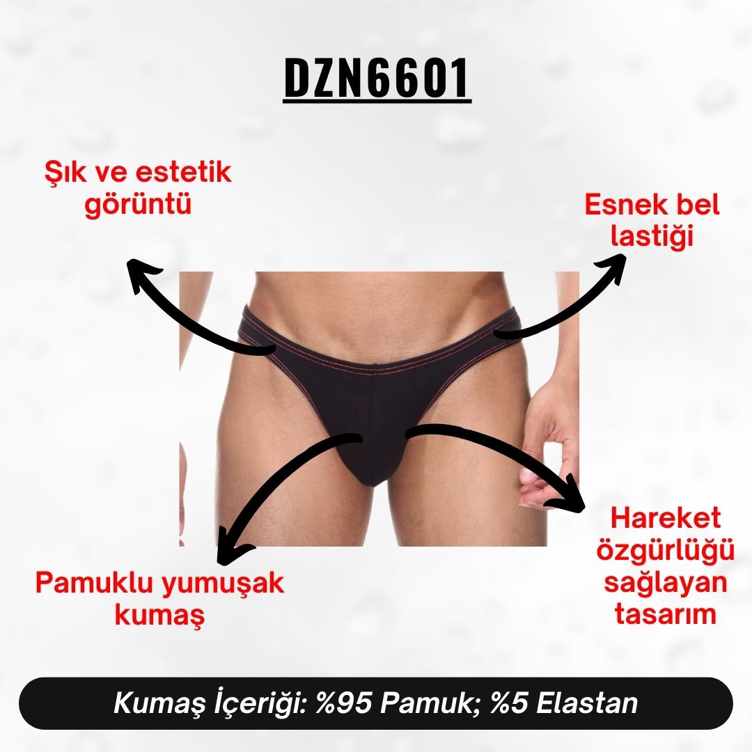 Siyah Erkek Tanga - DZN6601