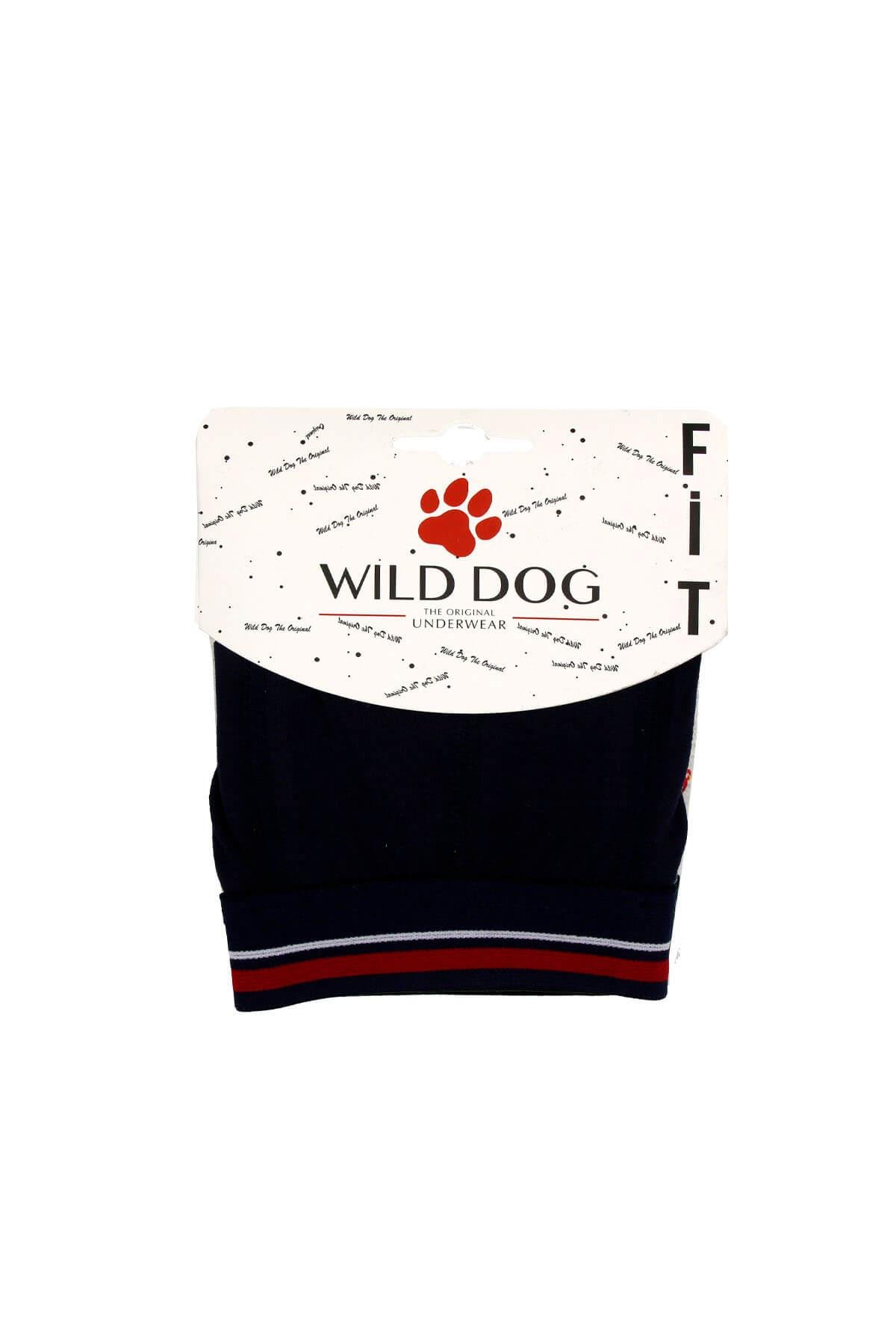 Wild Dog Erkek Pamuklu Lacivert Klasik Boxer - WD0002