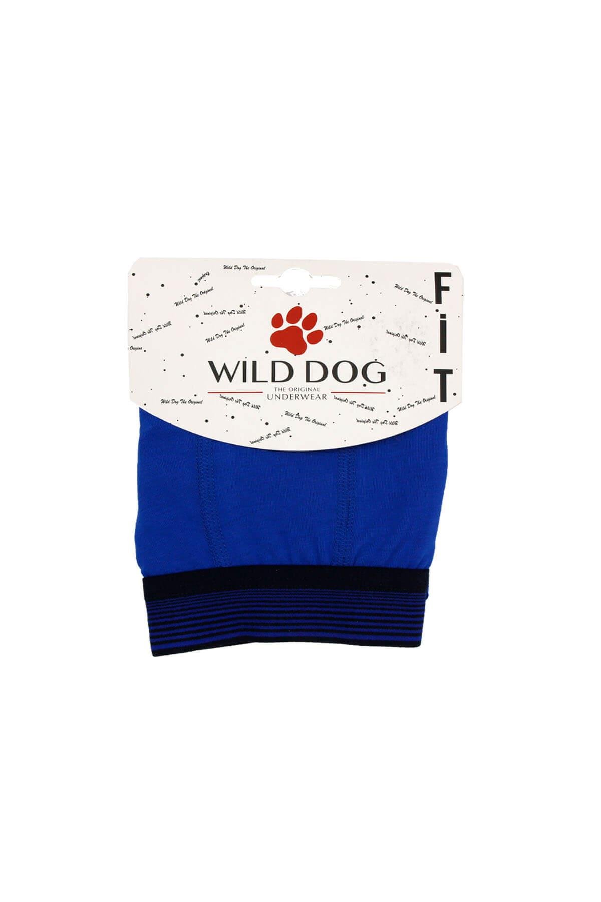 Wild Dog Erkek Pamuklu Saks Klasik Boxer - WD0003