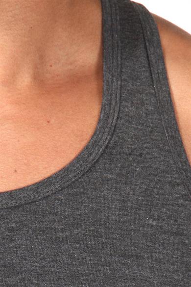 Antrasit Pamuklu Erkek Atlet - DZN7209