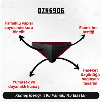 Antrasit Siyah Erkek Slip - DZN6906