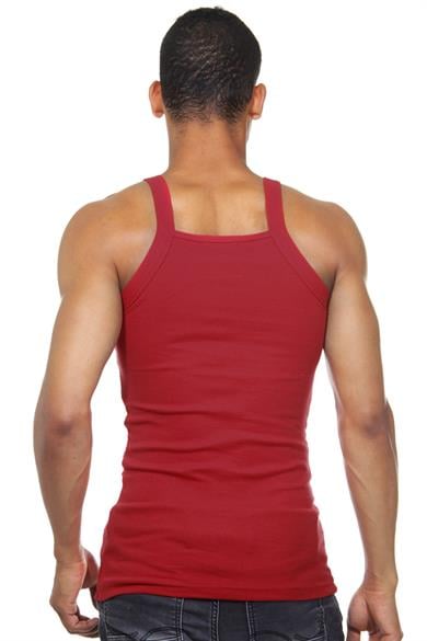 Askılı Bordo Erkek Atlet - DZN7107