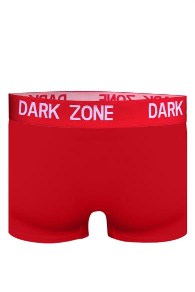 Beyaz Çizgili Kırmızı Erkek Boxer - DZN3106