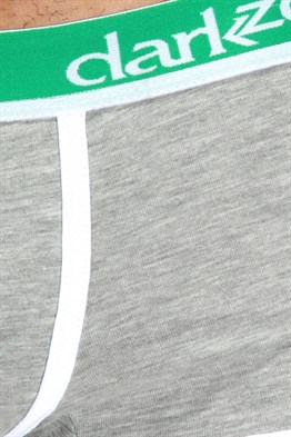 Biyeli Gri Erkek Boxer - DZN3203