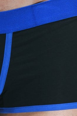 Biyeli Siyah Erkek Boxer - DZN3201