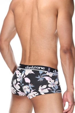Çiçek Desenli Kısa Erkek Boxer - DZN3312