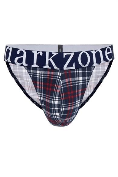 Erkek Ekose Desenli Yanları Açık Geniş Lastikli Slip Külot