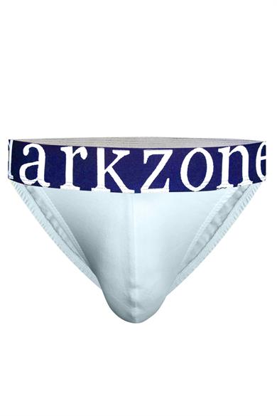 Erkek Açık Mavi Yanları Açık Geniş Lastikli Slip Külot