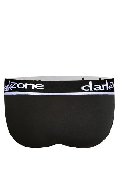 Erkek Siyah Önü Açık Slip Külot