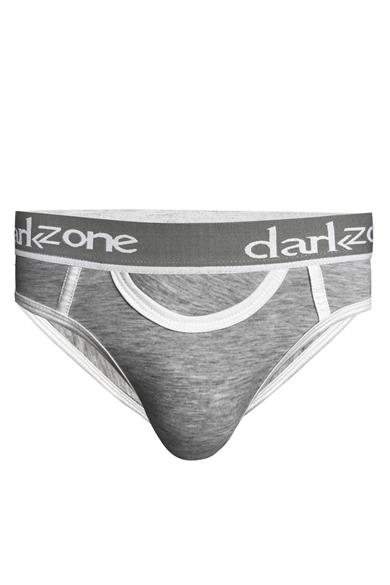 Erkek Gri Önü Açık Slip Külot