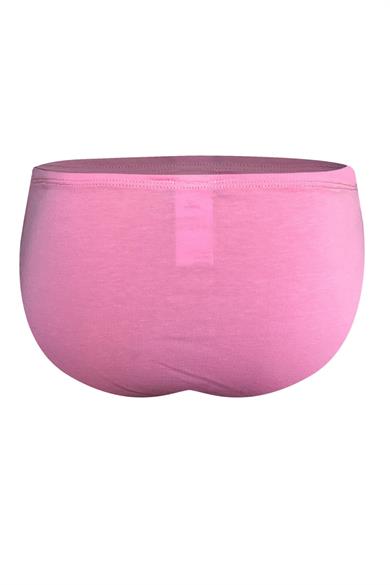 Erkek Pembe Pamuklu Klasik Slip Külot