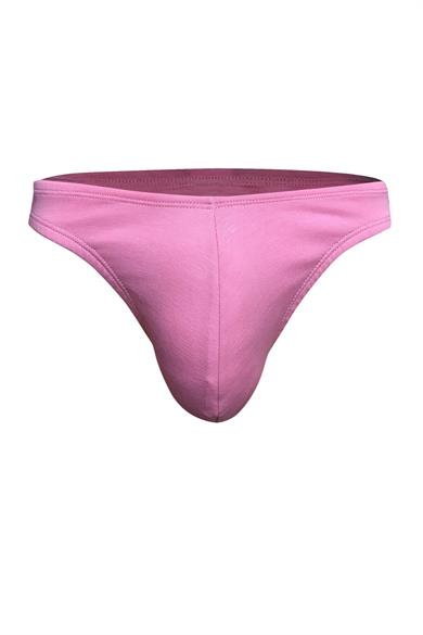 Erkek Pembe Pamuklu Klasik Slip Külot