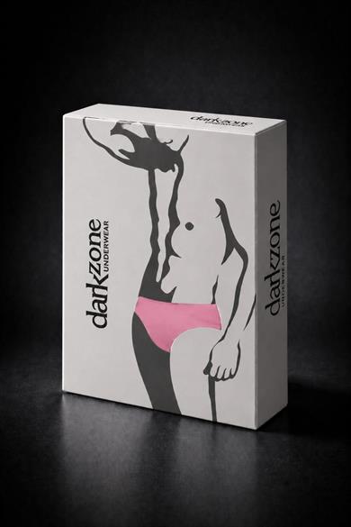 Erkek Pembe Pamuklu Klasik Slip Külot
