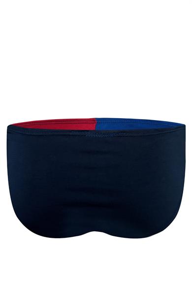Erkek Bordo Mavi Pamuklu Klasik Slip Külot