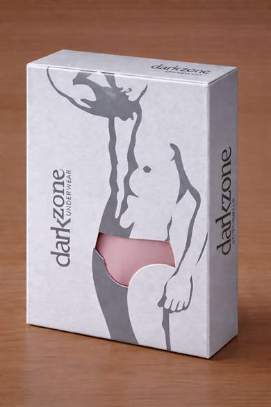 Erkek Pembe Biyeli Slip Külot