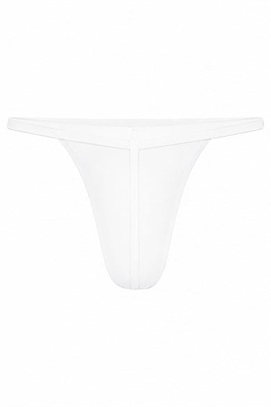 Erkek Fantezi Beyaz Pamuklu String