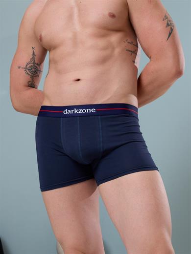 Likralı Lacivert Erkek Boxer - DZN2054