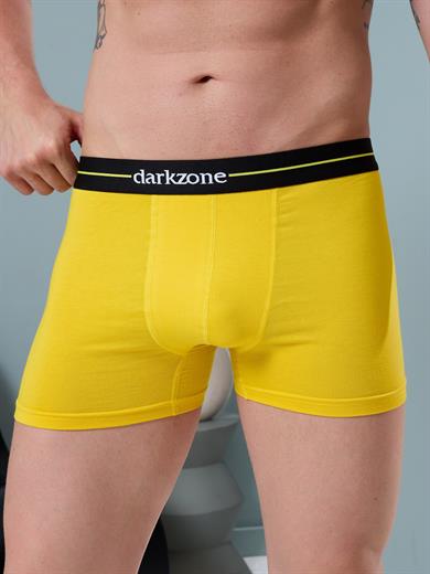 Likralı Sarı Erkek Boxer - DZN2059