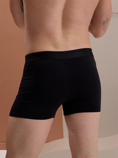 Geniş Lastikli Erkek Siyah Boxer - DZN2801