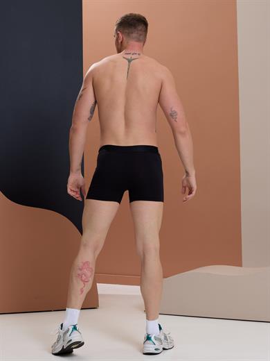 Geniş Lastikli Erkek Siyah Boxer - DZN2801