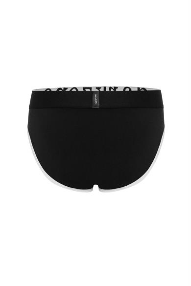 Erkek Siyah Biyeli Slip Külot