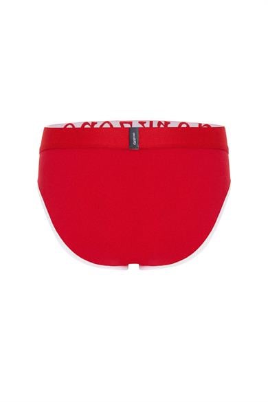 Erkek Kırmızı Biyeli Slip Külot