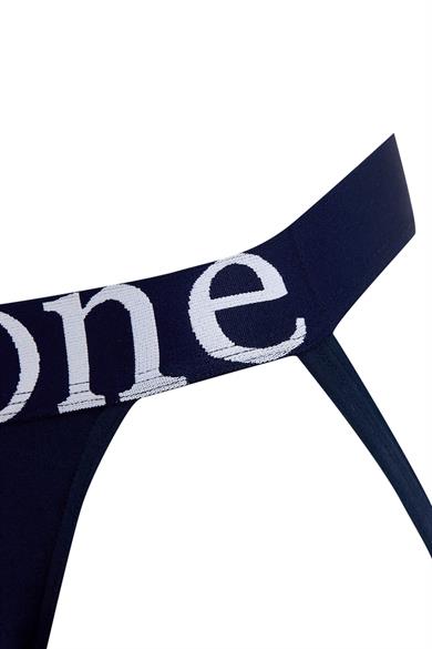 Fantezi Arkası Açık Lacivert Erkek Jockstrap-DZN6854