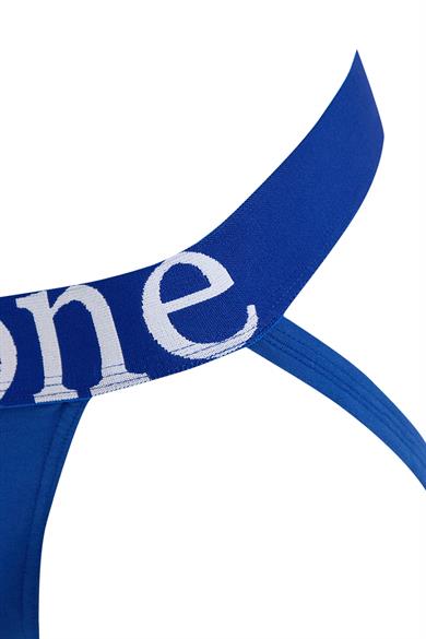 Fantezi Arkası Açık Saks Erkek Jockstrap-DZN6855