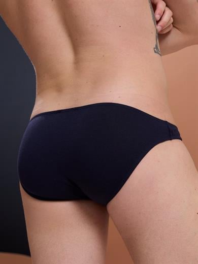 Erkek Lacivert Bambu Slip - DZNBM6404