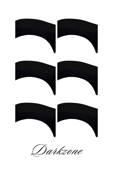 Erkek 6lı Lastikli Siyah Slip - DZNDF6001