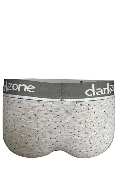 Desenli Gri Hipster Erkek Slip - DZN6131