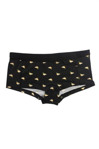 Dijital Baskılı Ördek Desenli Kadın Boxer - DZBYN0021