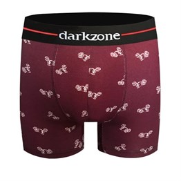 Desenli Pamuklu Erkek Boxer - DZN2081
