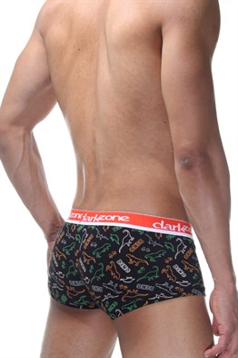 Dinazor Desenli Erkek Hipster Boxer - DZN2425