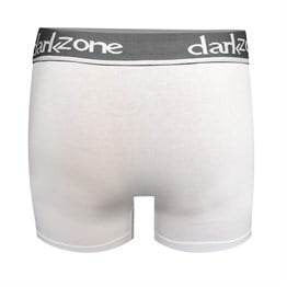 Erkek Boxer Beyaz Pamuklu - DZN2702