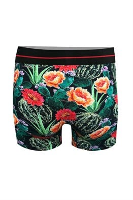 Çiçek Desenli Erkek Boxer (Dijital Baskılı) - DZN3066