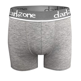 Erkek Boxer Gri Pamuklu - DZN2703