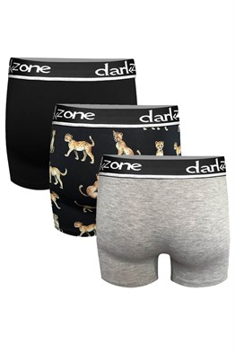 Erkek Boxer Pamuklu 3lü Set - DZN9101